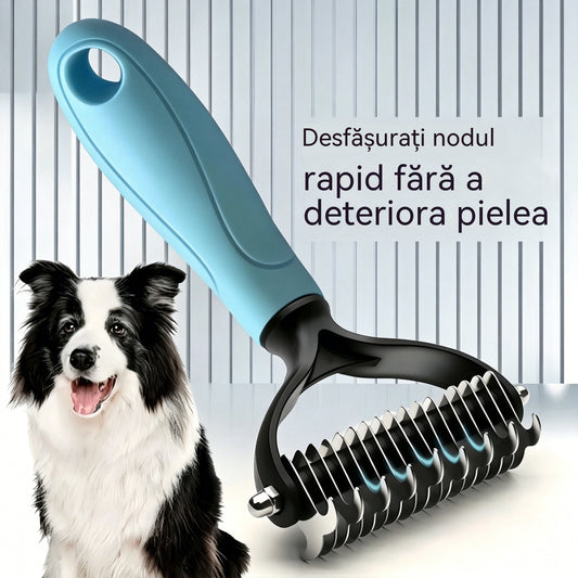🔥Cumpără 1, primești 1 gratuit🔥Perie profesională pentru îndepărtarea părului mort de la câini și pisici, delicată și eficientă, menținând casa fără probleme de păr!✨💖