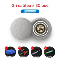 🔥【60 bucăți】Pânza de pe acoperișul mașinii cade, reparați catarama de fixare a cuielor Modificare și recondiționare interior a mașinii chins fără demontare (kit de instrumente de instalare + șurubelniță + prosop inclus)