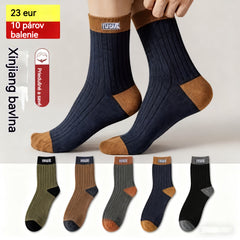 😍🧦【10 de perechi】Șosete deodorante din bumbac pentru bărbați noi , care absorb transpirația