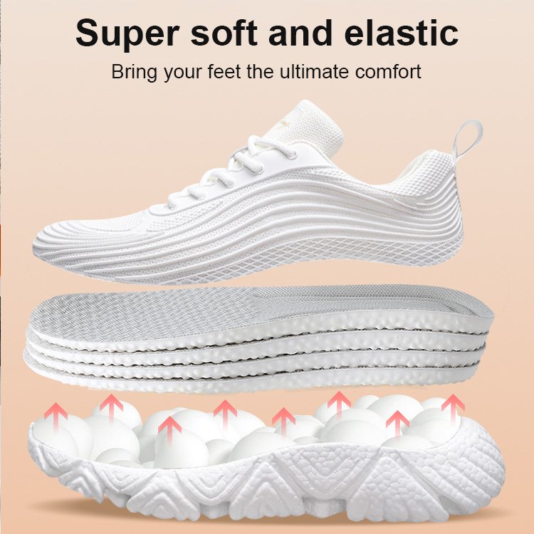 Pachet de 2 👟 Talpă ultra-moale, amortizată, tip „nor”, potrivită pentru orice încălțăminte!