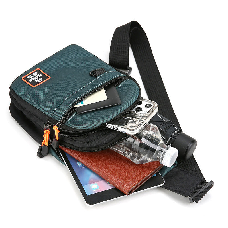 ☔️ Ploaia? Nicio problemă! ✨ Geantă bandolier impermeabilă cu multiple buzunare🎒