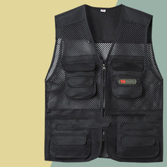 🔥【XL-4XL】Vestă funcțională casual cu mai multe buzunare
