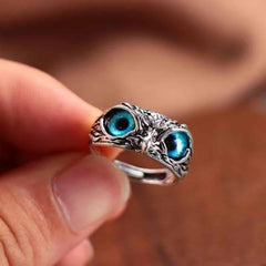 【Cumpărați 1 obțineți 1 gratuit】💍Inel bufniță placat cu argint rafinat🦉