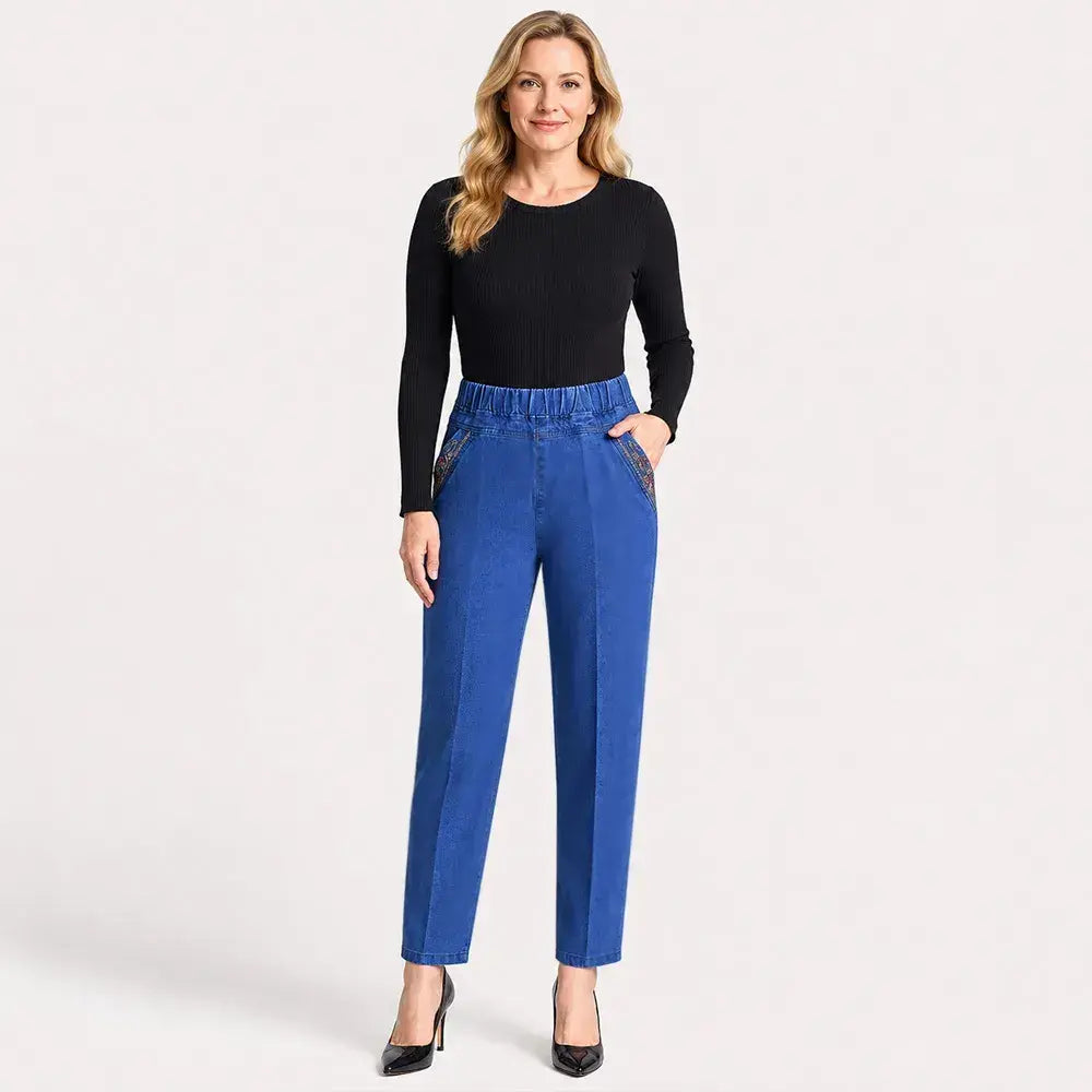 👖【L-5XL】Blugi de damă