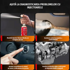 Trusă de curățare a injectoarelor de combustibil EM288, 8 tipuri de impulsuri, tester de injectoare de combustibil auto