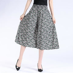 ❤️【M-5XL】2026 Noi pantaloni largi imprimați cu talie înaltă【40-100KG】