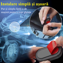 Unelte pentru curățarea zăpezii de pe mașini, precum și unelte specializate pentru îndepărtarea gheții de pe geamuri și topirea zăpezii.