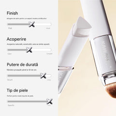 ⏰💕🔥【Cumpără 1, primești 1 gratis】🌟Cremă de machiaj coreeană V White, cu schimbare de culoare, stick