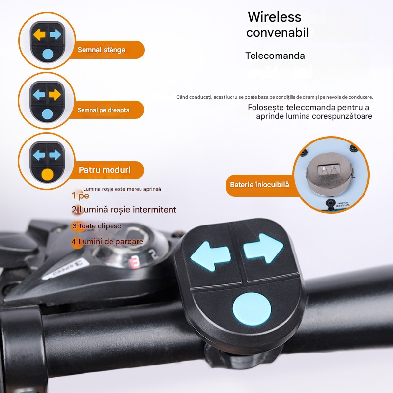 😀Claxon wireless multifuncțional nou cu funcție de telecomandă pentru semnalizare