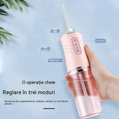 🦷💧⏳Ofertă limitată în timp ⏰ Irigatoare orale și ațe dentare portabile