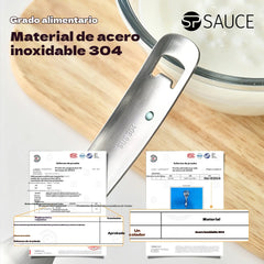 🔥50% reducere🔥🥄【Cumpărați 1 obțineți 1 gratuit】Lingură și strecurătoare multifuncționale din oțel inoxidabil 304
