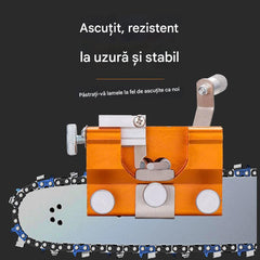🧰Polizor special pentru lanț de ferăstrău cu lanț, polizor rotativ manual pentru lanț de ferăstrău cu lanț