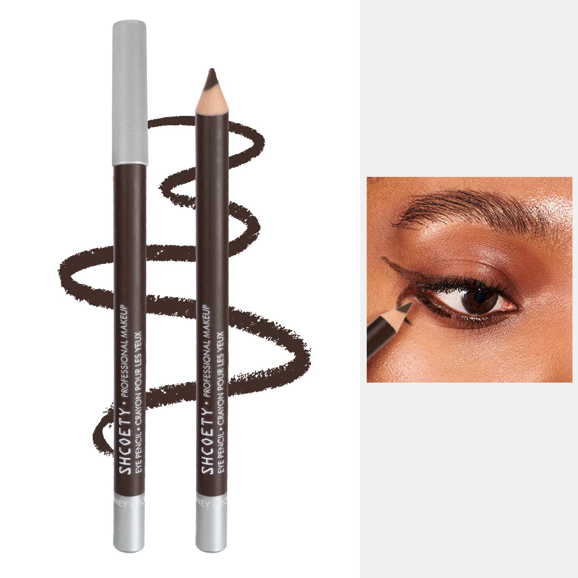 🔈🔈Profită acum de o reducere de 50%!💜Pachet de 5💜Eyeliner rezistent, rezistent la apă, din lemn