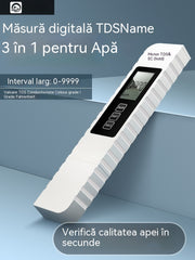 💧Cumpără 1, primești 1 gratuit🔍 Contor de apă digital TDS 3 în 1 – Verifică calitatea apei în câteva secunde ✨