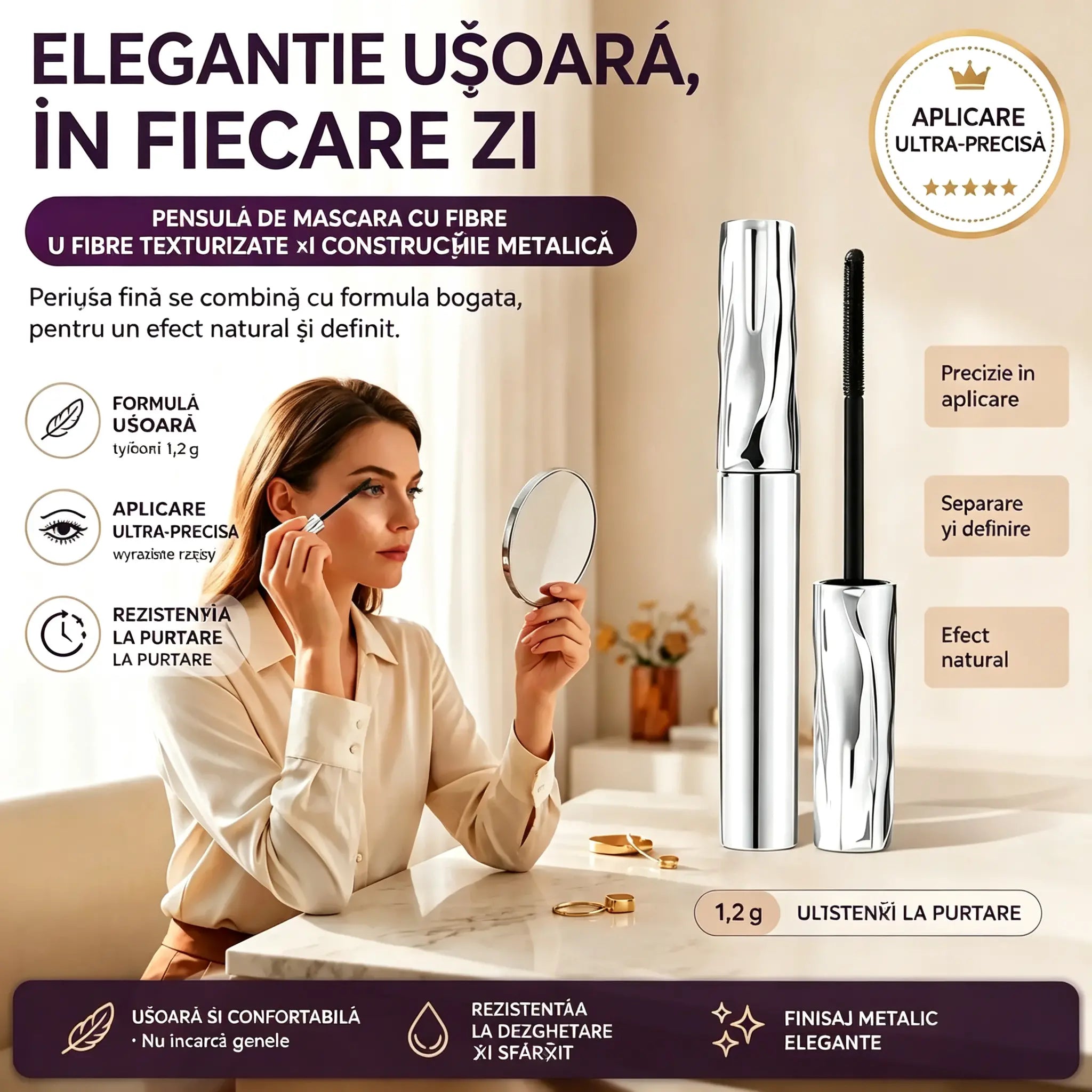 ✨ ULTIMA ZI! 【Cumperi 1, primești 1 gratis】!! ✨ 💧 Rimel rezistent la apă și transpirație – alungește și curbează genele! 👁️