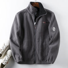 🔥【S-3XL】Palton cald de bumbac casual pentru bărbați, jachetă din lână pe două fețe