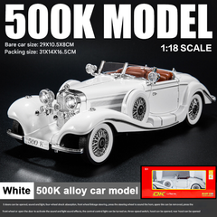 1:28 Alloy Classic Car Vintage 500K Model de mașină