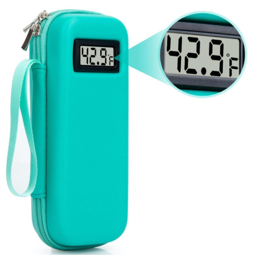 🎁 Cutie frigorifică de călătorie pentru insulină cu indicator de temperatură
