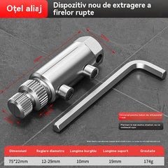 🔥Instrument universal pentru îndepărtarea filetului rupt al robinetului cu robinet unghiular