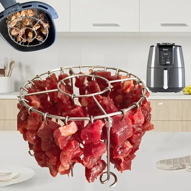 Grătar din oțel inoxidabil, potrivit pentru toate cuptoarele🍢🍖🍗