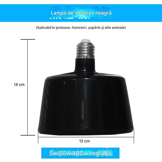 🌈Lampă inteligentă de încălzire cu temperatură constantă pentru animale de companie pentru reproducere