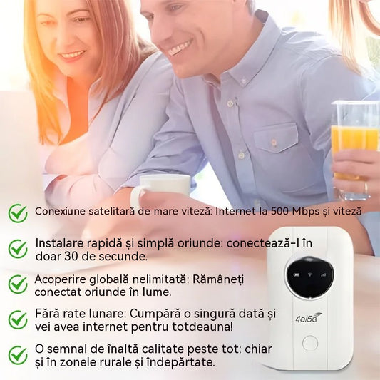 🔥✨【Internet gratuit la îndemână】Router portabil 5G