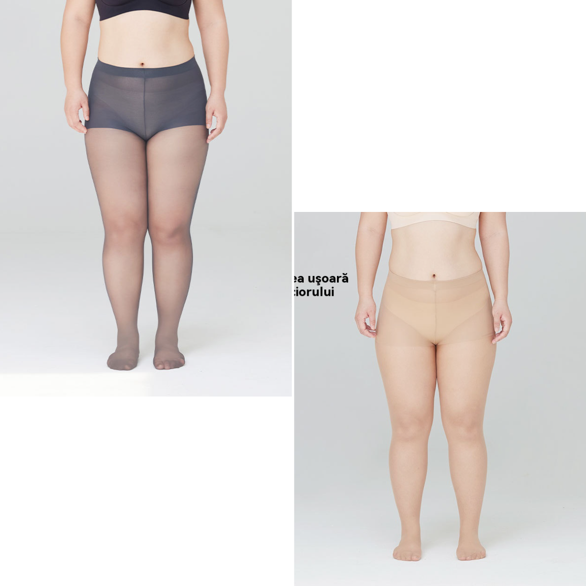 【40-150 kg】Ciorapi mari de vară pentru femei, cu elasticitate ridicată, fără cădere a picioarelor, mătase gri care înfrumusețează pielea