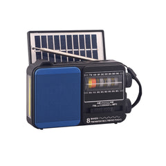 💥🏕️Un radio portabil multifuncțional cu lanternă de urgență, radio AM, hard disk Bluetooth și funcționalitate audio multizonă.