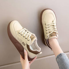 🏆👟【Mărimi 35-40】Pantofi casual noi și la modă, cu talpă groasă