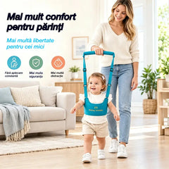 👶🍼Ham de mers pentru bebeluși | Lesă 2 în 1 pentru bebeluși, confortabilă, respirabilă și anti-cădere