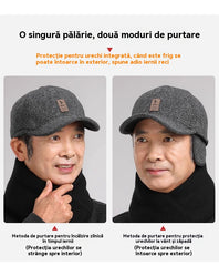 🔥Șapcă de baseball caldă pentru bărbați, șapcă cu protecție pentru urechi