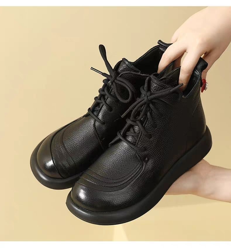 🔥【35-40】2026 cizme ortopedice noi de dama din piele marime plus