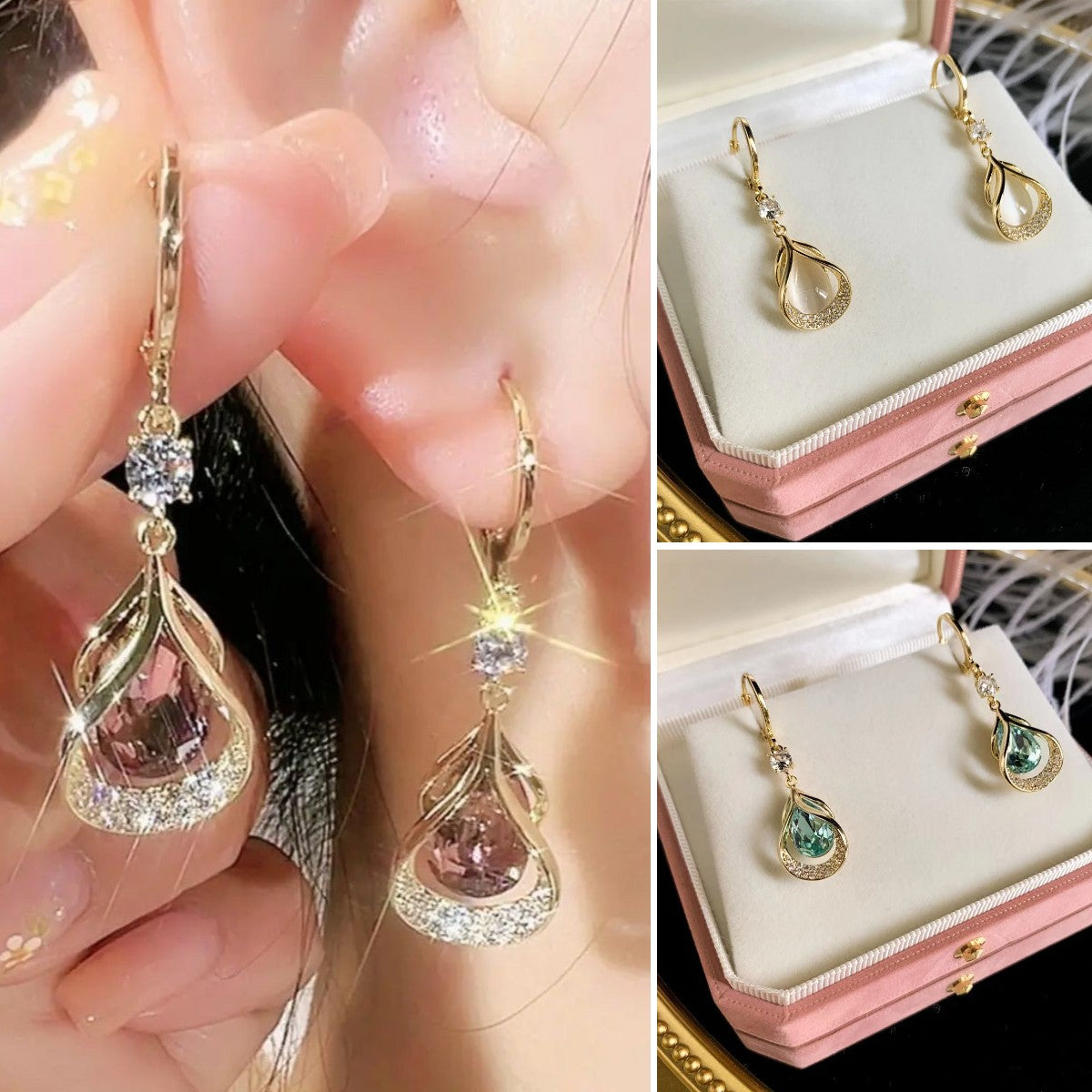 ✨️【Cumpărați 1 obțineți 2 gratuit】 💎Cercei magnetici pentru circulația limfatică
