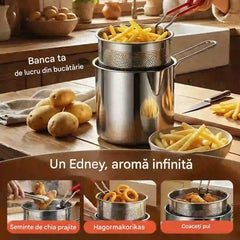 🔥Ultima zi a ofertei speciale, economisiți 50%! 🎁 Friteuză multifuncțională din oțel inoxidabil 304