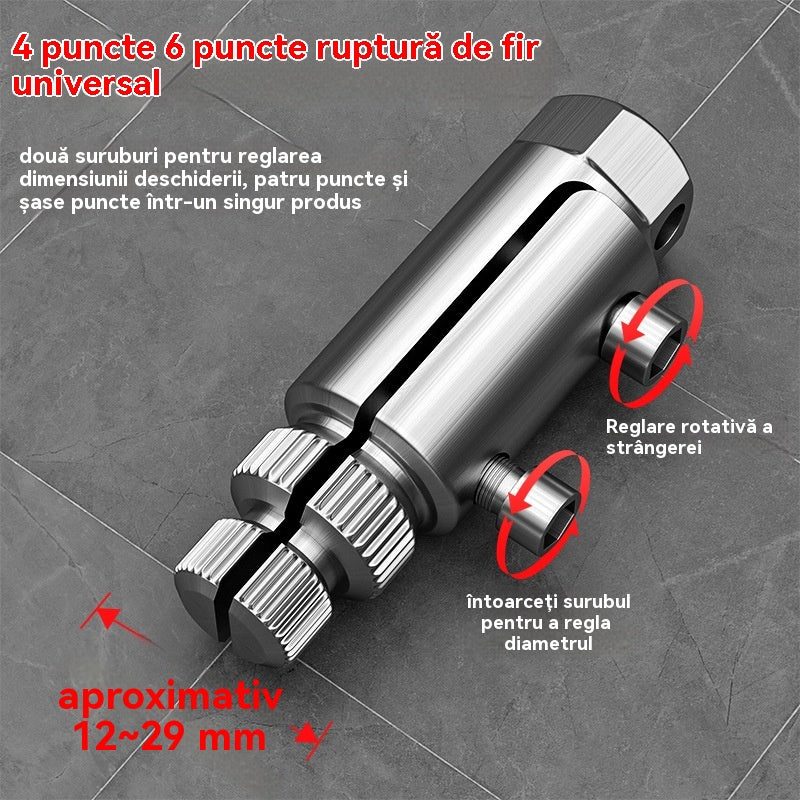 🔥Instrument universal pentru îndepărtarea filetului rupt al robinetului cu robinet unghiular