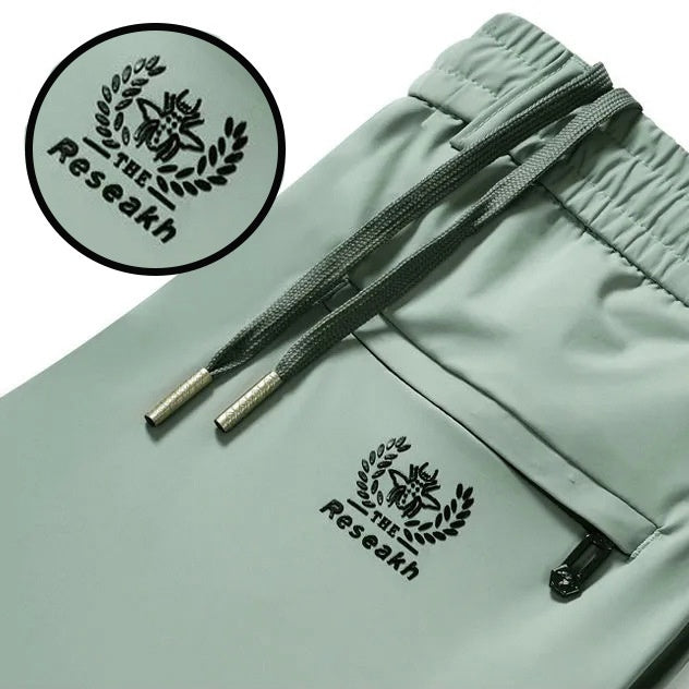 💥🧊😍【M-5XL】Vara subțire gheață mătase pantaloni casual bărbați