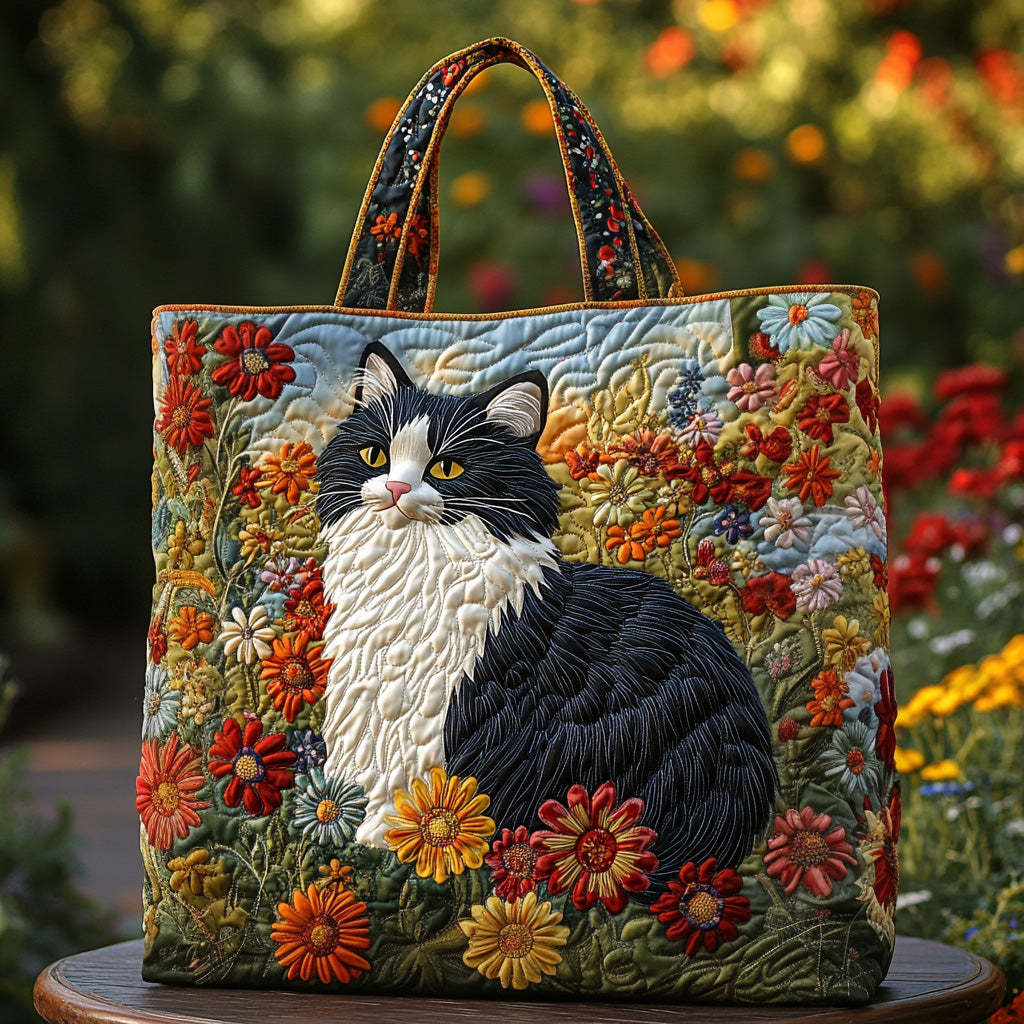 🔥👜Geantă tote cu model floral (43 cm lățime, 40 cm înălțime)