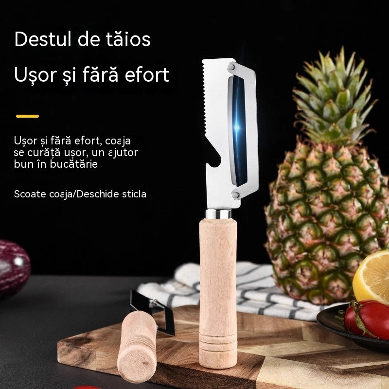 ✅Cumpără 1 și primești 1 gratuit (2 articole) 🧅🔪 Curățător de legume multifuncțional: Curățează, toacă legume, deschide sticle! 🔥