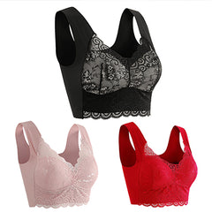 👙💖【Set 3 piese】Sutien confortabil și respirabil pentru femei - Recomandat de medici