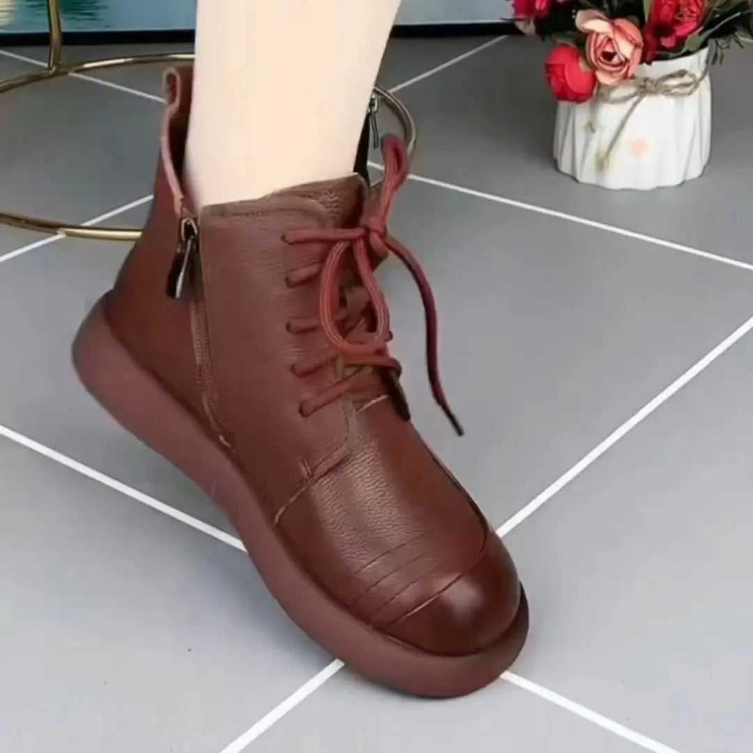 🔥【35-40】2026 cizme ortopedice noi de dama din piele marime plus
