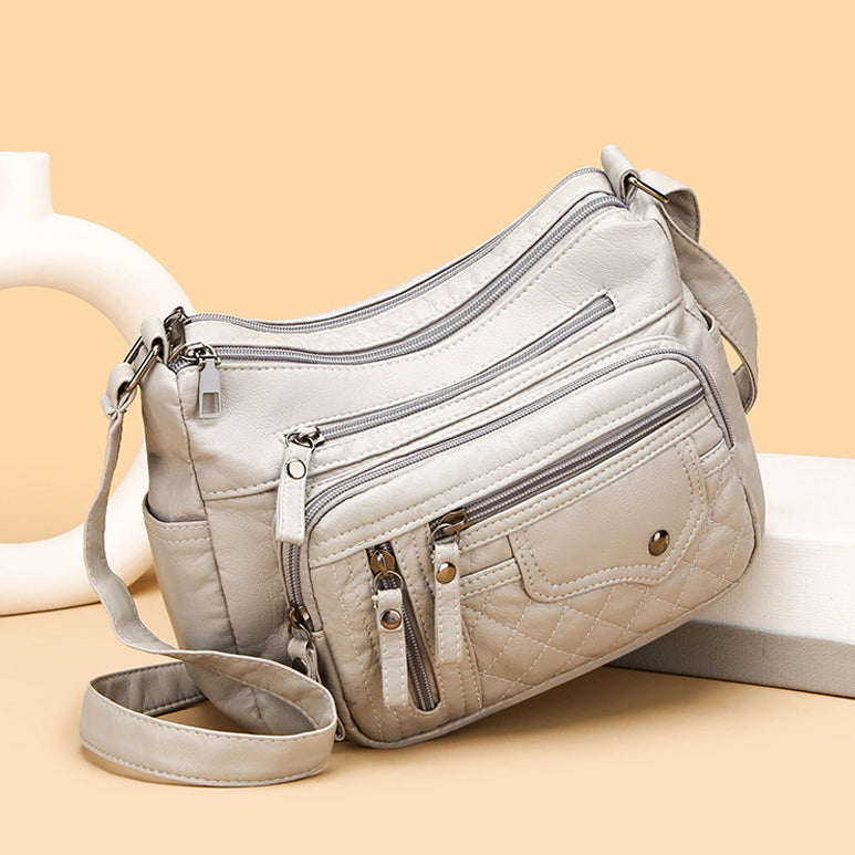 🔥【Reducere 50%】Geantă nouă de umăr/crossbody din piele moale, capacitate mare, 2026