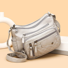 🔥【Reducere 50%】Geantă nouă de umăr/crossbody din piele moale, capacitate mare, 2026