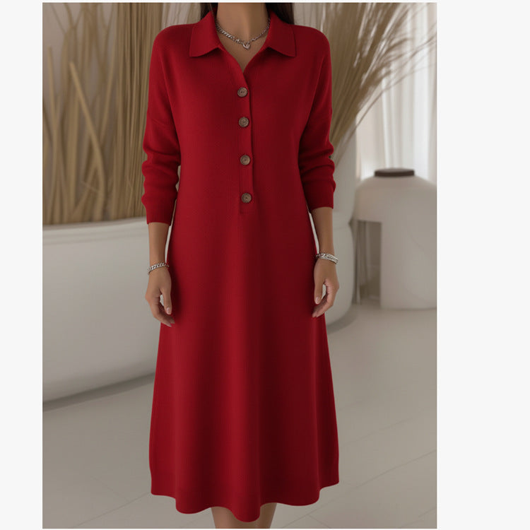 Rochie tricotată nouă pentru toamnă/iarnă.