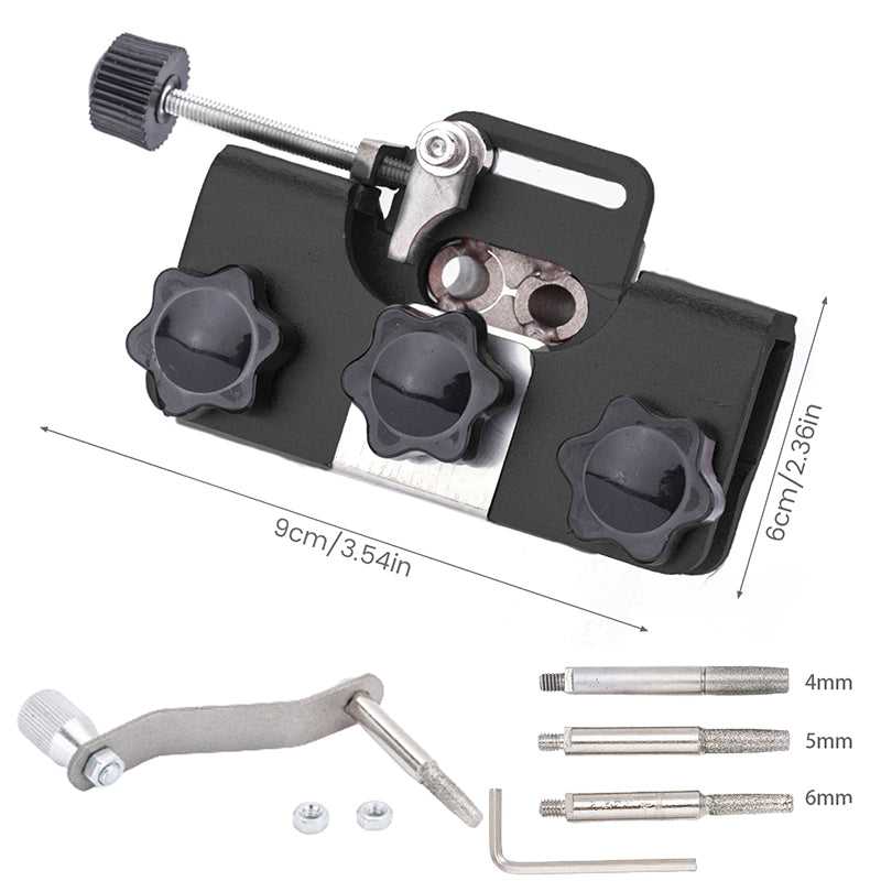 🧰Polizor special pentru lanț de ferăstrău cu lanț, polizor rotativ manual pentru lanț de ferăstrău cu lanț