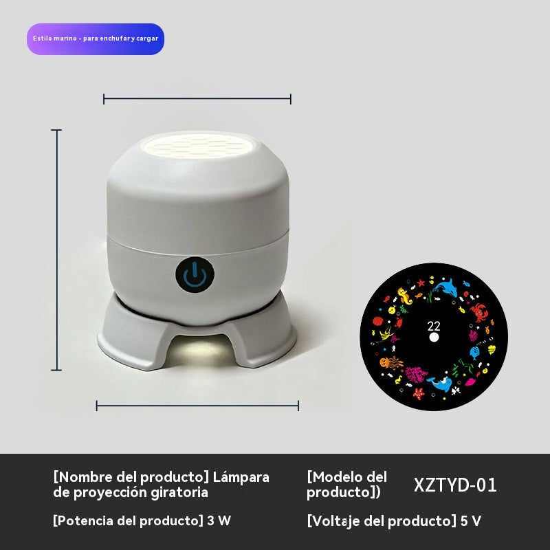 Proiector LED rotativ dinamic