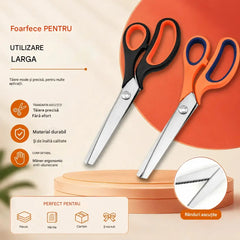 ✂️✂️【Cumpărați 1 obțineți 1 gratuit】Foarfece profesionale zimțate - foarfece ascuțite și zimțate pentru materiale textile