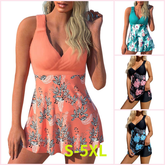 🏖️🌴【S-5XL】Set de costume de baie imprimate pentru vacanță la plajă 2026