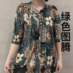 🔥✨【Ultima zi, reducere de 50%】🍁【XL-5XL】2026 New Super Stretchy Chiffon Top Plus Size