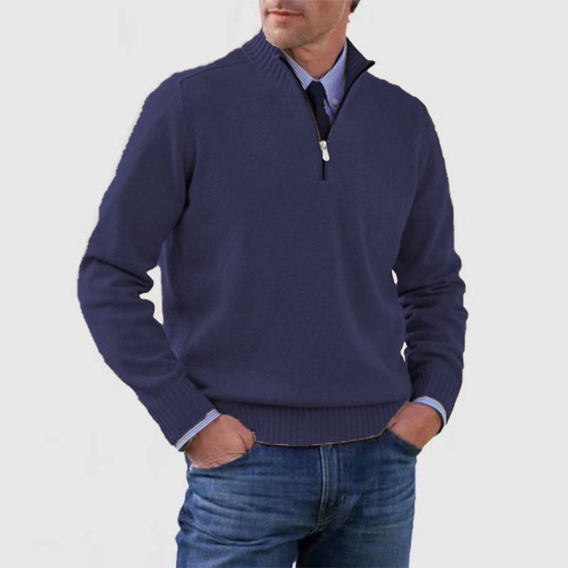 🔥🔥【Noutăți Vânzare fierbinte】【L-5XL】Pulovere calde cu fermoar populare de toamnă și iarnă