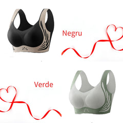 😍【2 bucată】Sutien push-up confortabil în stil vestă fără cusături❤️【40-85 kg】